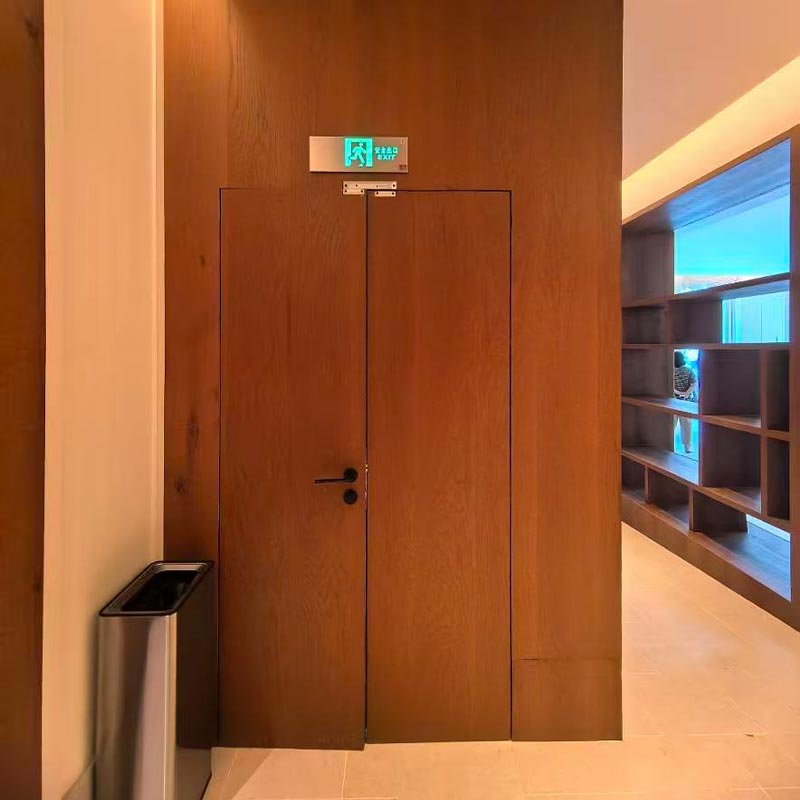 Cửa chống cháy gỗ cho nội thất biệt thự